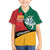 Lithuania Statehood Day July 6 Family Matching Off The Shoulder Long Sleeve Dress and Hawaiian Shirt Lietuva Tevyne musu