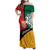 Lithuania Statehood Day July 6 Family Matching Off Shoulder Maxi Dress and Hawaiian Shirt Lietuva Tevyne musu