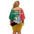 Lithuania Statehood Day July 6 Family Matching Off Shoulder Short Dress and Hawaiian Shirt Lietuva Tevyne musu