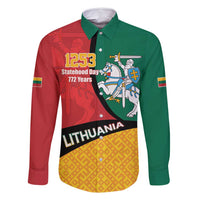 Lithuania Statehood Day July 6 Family Matching Summer Maxi Dress and Hawaiian Shirt Lietuva Tevyne musu