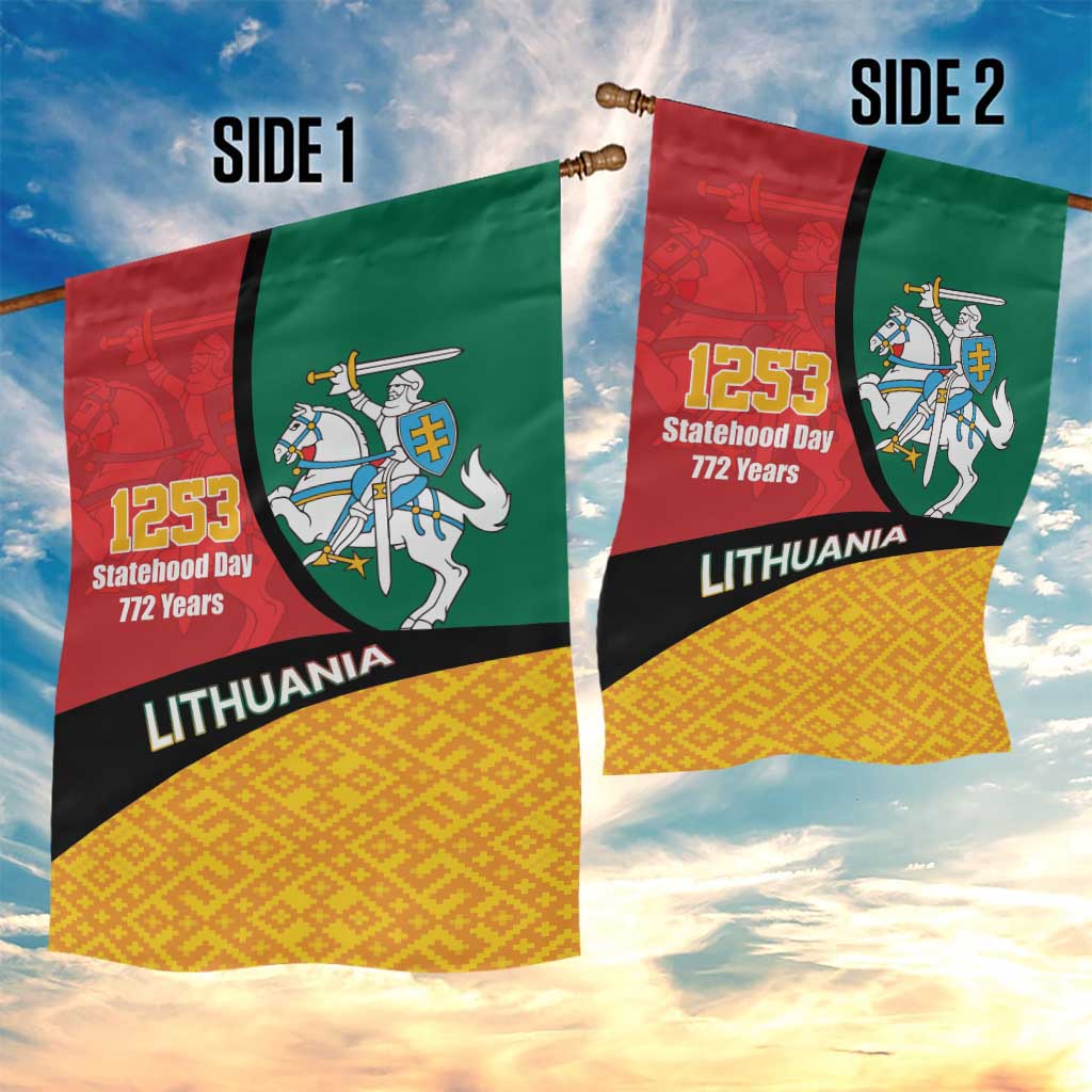 Lithuania Statehood Day July 6 Garden Flag Lietuva Tevyne musu