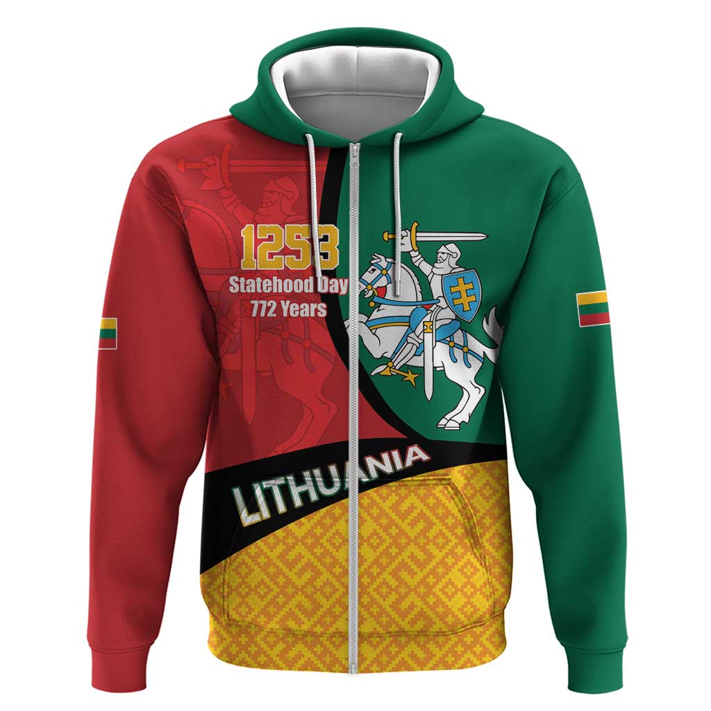 Lithuania Statehood Day July 6 Hoodie Lietuva Tevyne musu