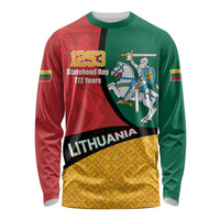Lithuania Statehood Day July 6 Long Sleeve Shirt Lietuva Tevyne musu