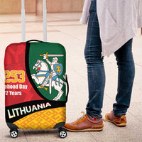 Lithuania Statehood Day July 6 Luggage Cover Lietuva Tevyne musu