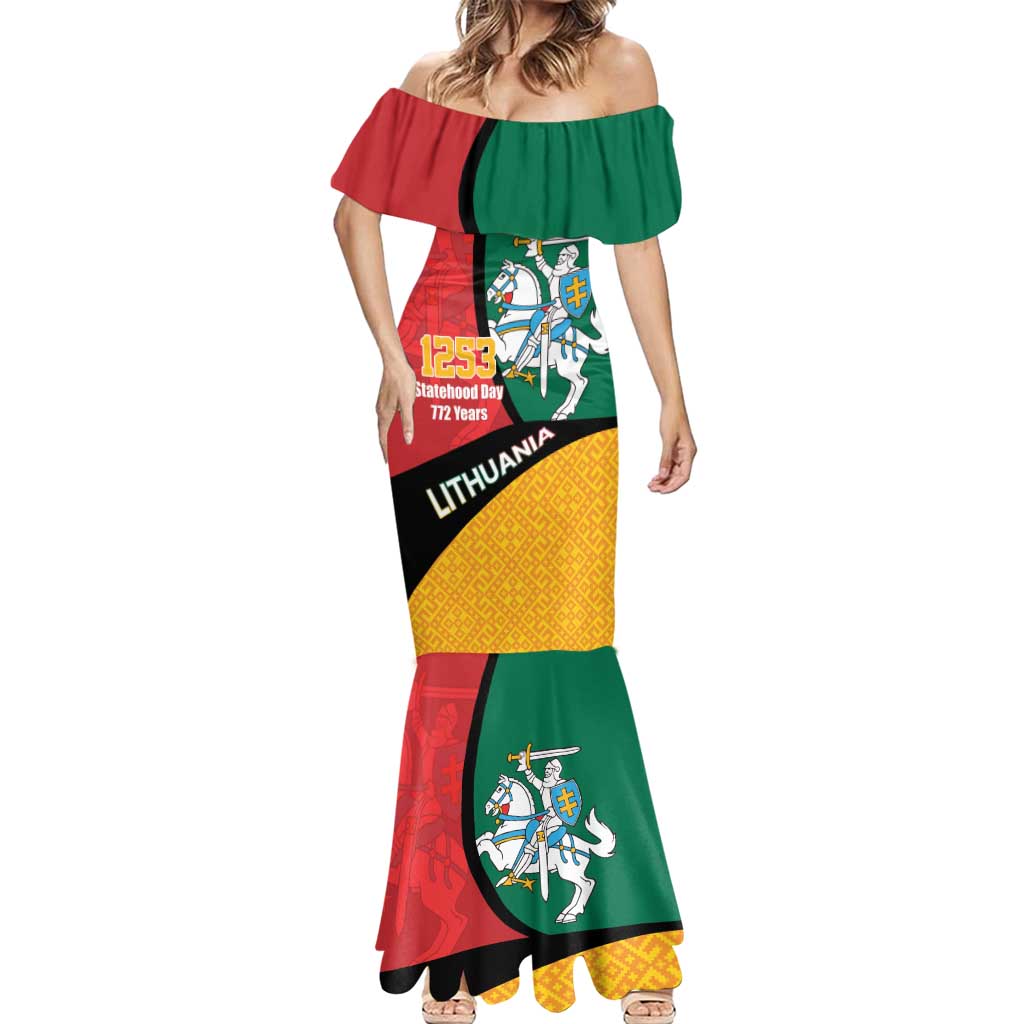 Lithuania Statehood Day July 6 Mermaid Dress Lietuva Tevyne musu