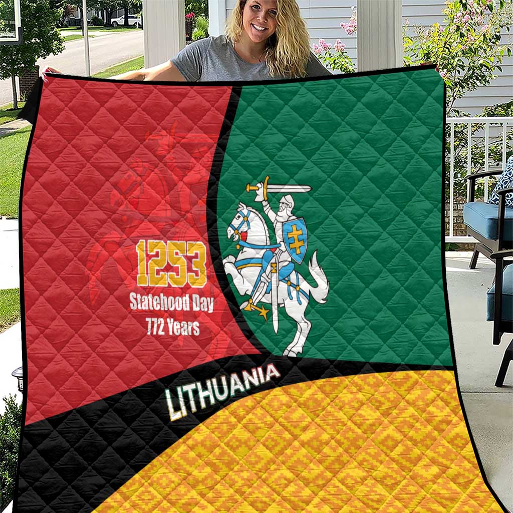 Lithuania Statehood Day July 6 Quilt Lietuva Tevyne musu