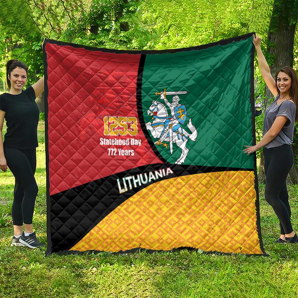 Lithuania Statehood Day July 6 Quilt Lietuva Tevyne musu