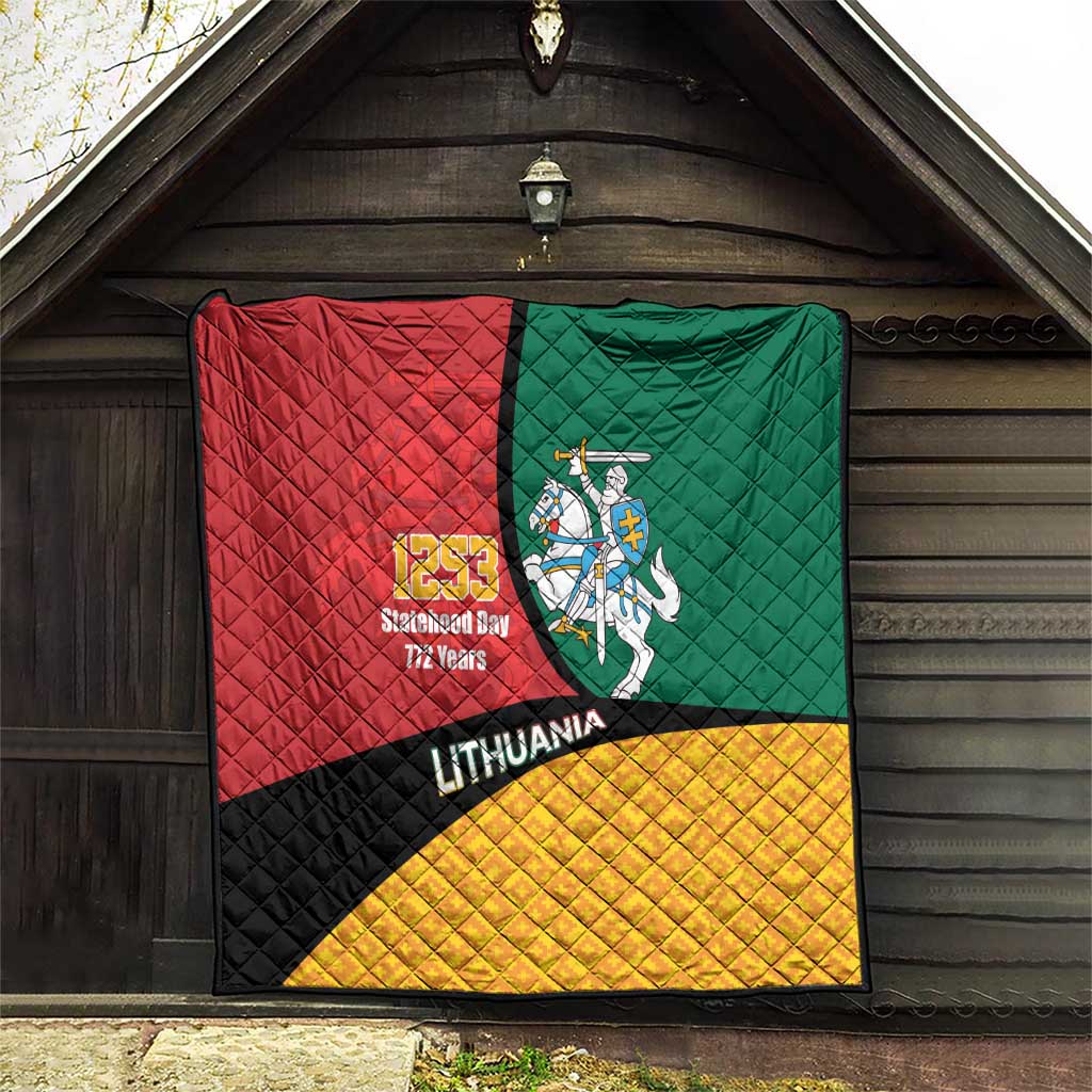 Lithuania Statehood Day July 6 Quilt Lietuva Tevyne musu