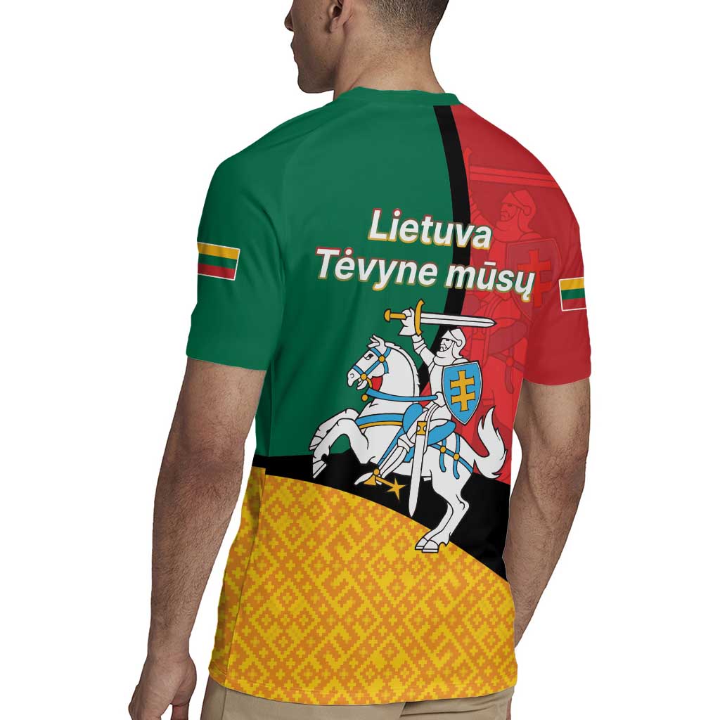 Lithuania Statehood Day July 6 Rugby Jersey Lietuva Tevyne musu