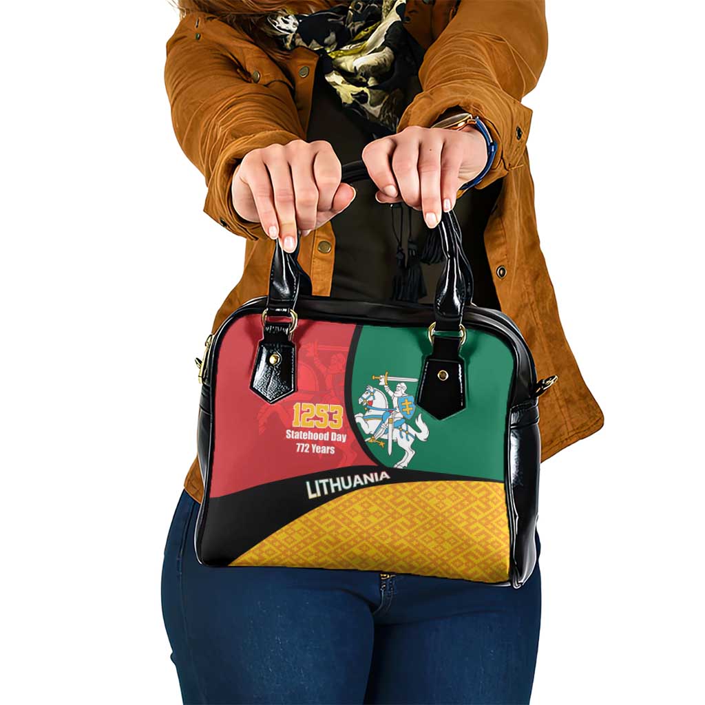 Lithuania Statehood Day July 6 Shoulder Handbag Lietuva Tevyne musu