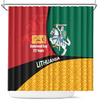 Lithuania Statehood Day July 6 Shower Curtain Lietuva Tevyne musu