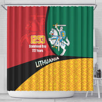 Lithuania Statehood Day July 6 Shower Curtain Lietuva Tevyne musu