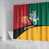 Lithuania Statehood Day July 6 Shower Curtain Lietuva Tevyne musu