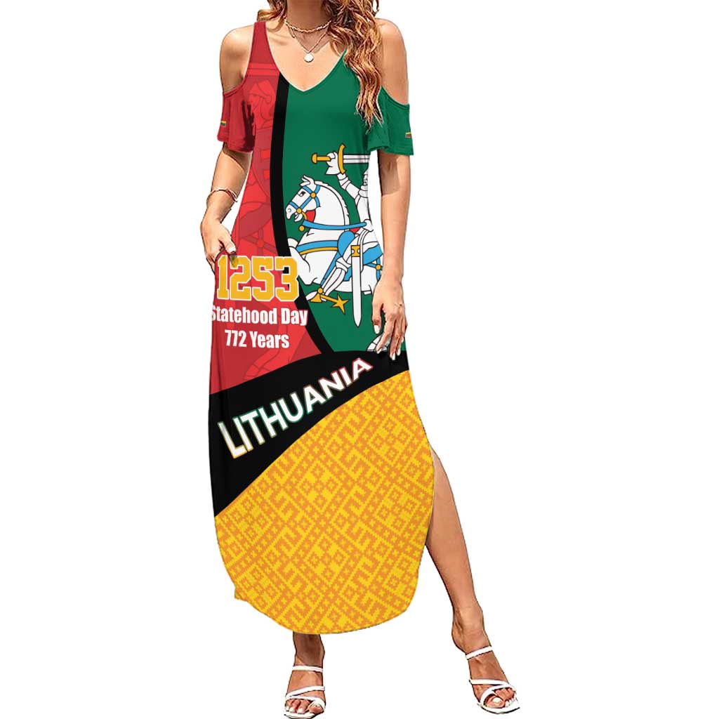 Lithuania Statehood Day July 6 Summer Maxi Dress Lietuva Tevyne musu