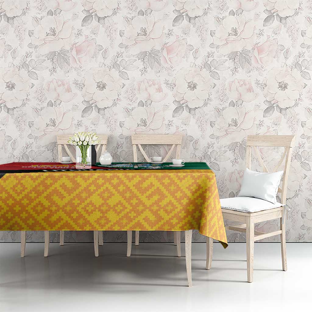 Lithuania Statehood Day July 6 Tablecloth Lietuva Tevyne musu