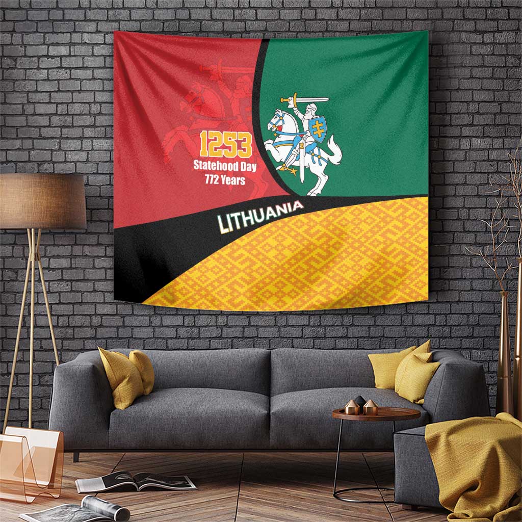 Lithuania Statehood Day July 6 Tapestry Lietuva Tevyne musu