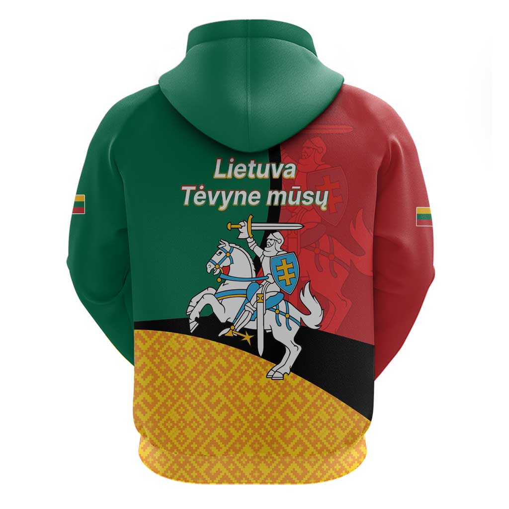 Lithuania Statehood Day July 6 Zip Hoodie Lietuva Tevyne musu