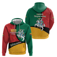Lithuania Statehood Day July 6 Zip Hoodie Lietuva Tevyne musu