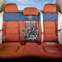 Netherlands Football Back Car Seat Cover Oranje Lion Go Champion
