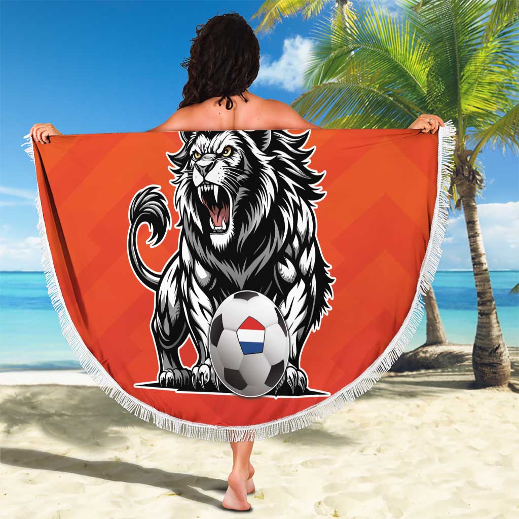 Netherlands Football Beach Blanket Oranje Lion Go Champion