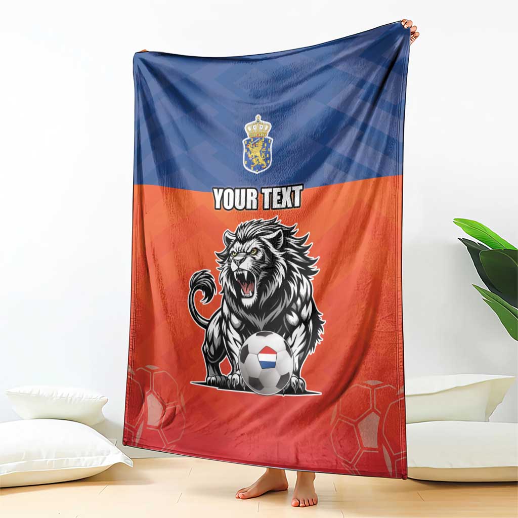 Netherlands Football Blanket Oranje Lion Go Champion