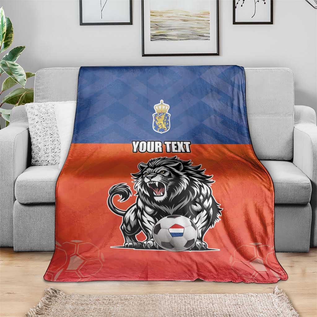 Netherlands Football Blanket Oranje Lion Go Champion