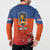 Netherlands Football Button Sweatshirt Oranje Lion Go Champion