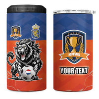 Netherlands Football 4 in 1 Can Cooler Tumbler Oranje Lion Go Champion