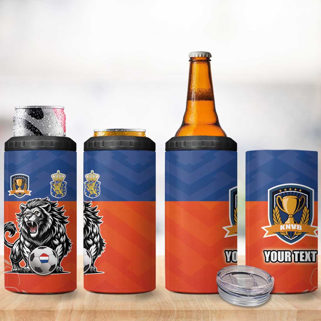 Netherlands Football 4 in 1 Can Cooler Tumbler Oranje Lion Go Champion