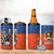 Netherlands Football 4 in 1 Can Cooler Tumbler Oranje Lion Go Champion