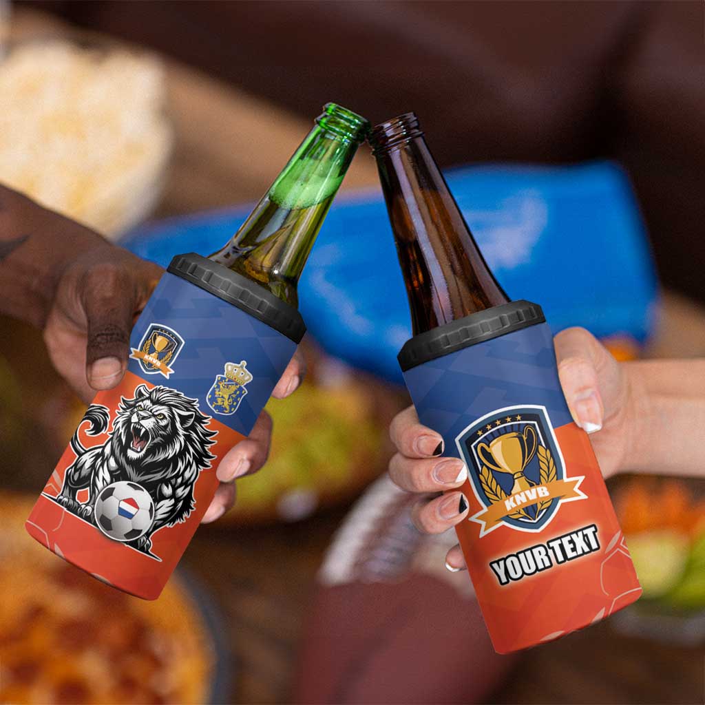 Netherlands Football 4 in 1 Can Cooler Tumbler Oranje Lion Go Champion