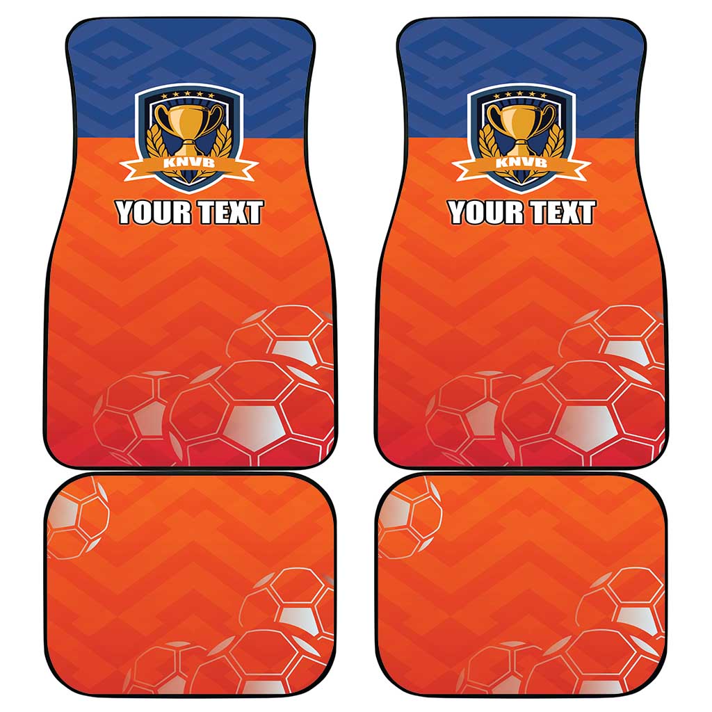 Netherlands Football Car Mats Oranje Lion Go Champion