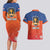Netherlands Football Couples Matching Long Sleeve Bodycon Dress and Hawaiian Shirt Oranje Lion Go Champion