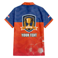 Netherlands Football Family Matching Long Sleeve Bodycon Dress and Hawaiian Shirt Oranje Lion Go Champion