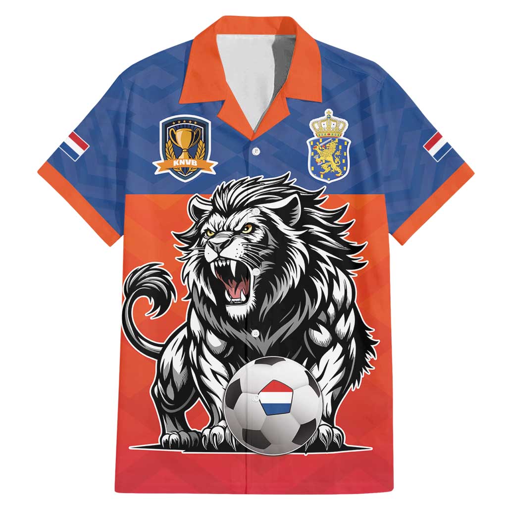 Netherlands Football Family Matching Mermaid Dress and Hawaiian Shirt Oranje Lion Go Champion