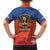 Netherlands Football Family Matching Off The Shoulder Long Sleeve Dress and Hawaiian Shirt Oranje Lion Go Champion