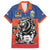 Netherlands Football Family Matching Off The Shoulder Long Sleeve Dress and Hawaiian Shirt Oranje Lion Go Champion