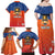 Netherlands Football Family Matching Off Shoulder Maxi Dress and Hawaiian Shirt Oranje Lion Go Champion