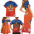 Netherlands Football Family Matching Short Sleeve Bodycon Dress and Hawaiian Shirt Oranje Lion Go Champion