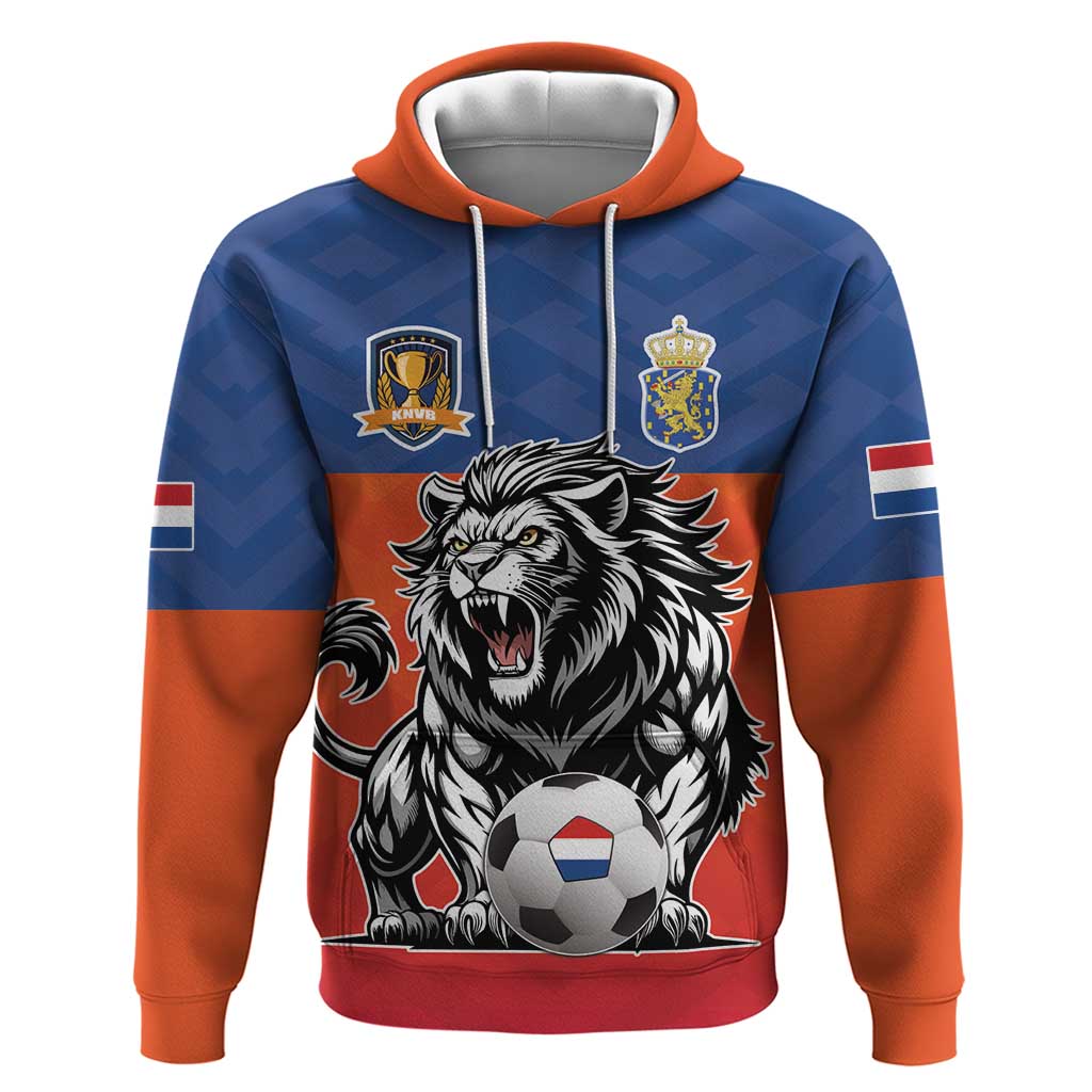 Netherlands Football Hoodie Oranje Lion Go Champion