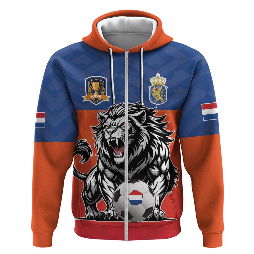 Netherlands Football Hoodie Oranje Lion Go Champion