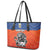 Netherlands Football Leather Tote Bag Oranje Lion Go Champion