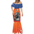 Netherlands Football Mermaid Dress Oranje Lion Go Champion