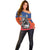 Netherlands Football Off Shoulder Sweater Oranje Lion Go Champion