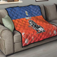 Netherlands Football Quilt Oranje Lion Go Champion