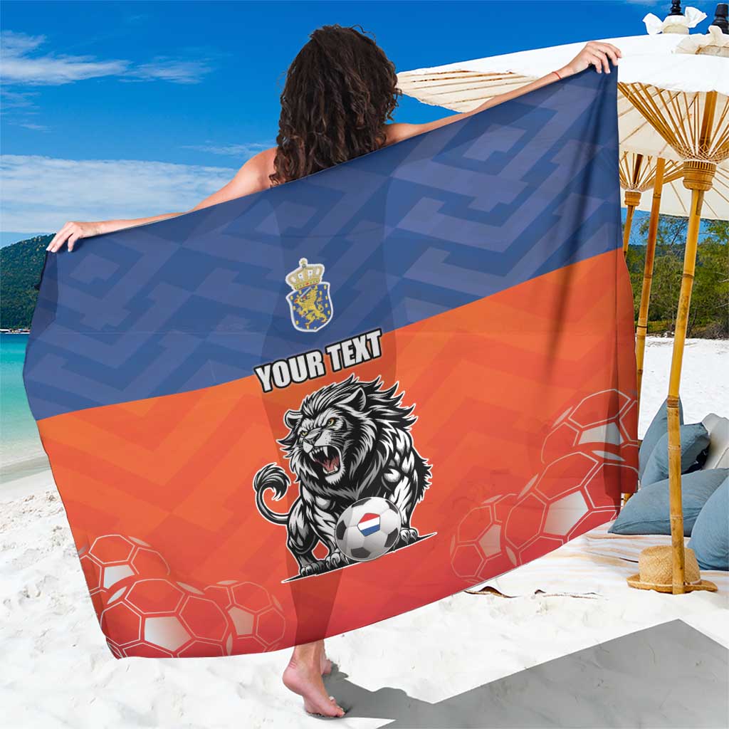 Netherlands Football Sarong Oranje Lion Go Champion