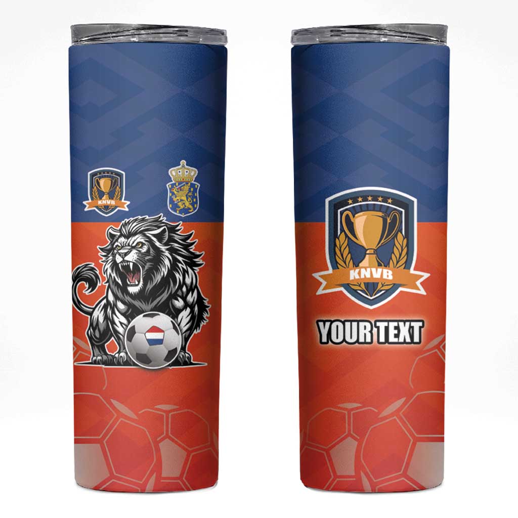 Netherlands Football Skinny Tumbler Oranje Lion Go Champion