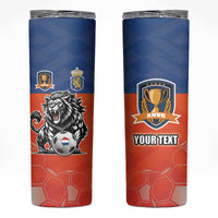 Netherlands Football Skinny Tumbler Oranje Lion Go Champion