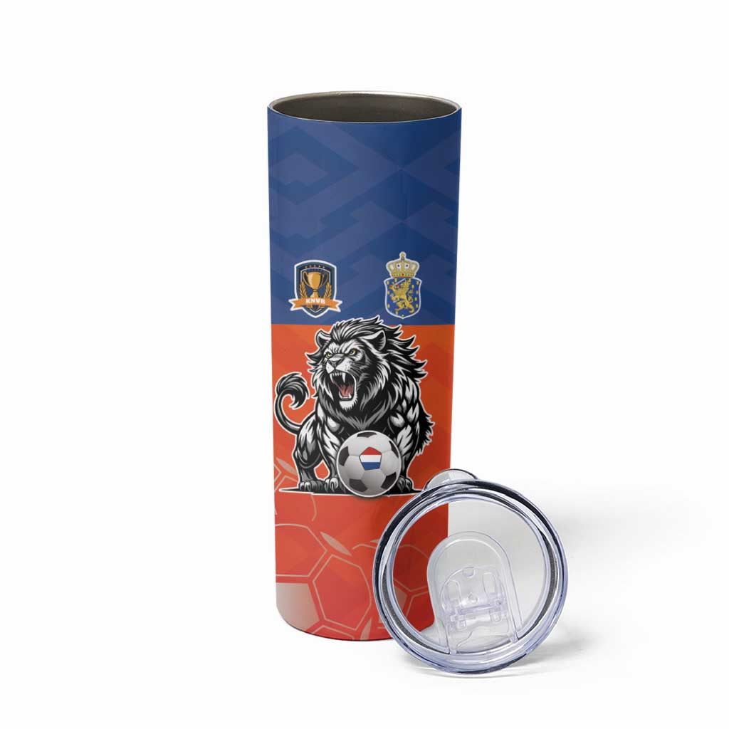 Netherlands Football Skinny Tumbler Oranje Lion Go Champion