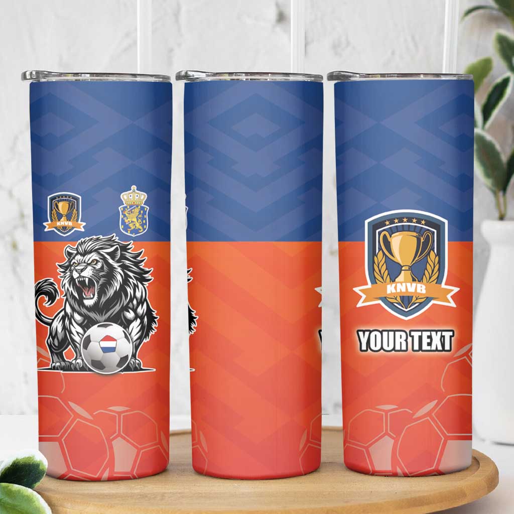 Netherlands Football Skinny Tumbler Oranje Lion Go Champion